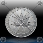 Canada 1 oz Silver Round (STRONG PROUD FREE) 2017